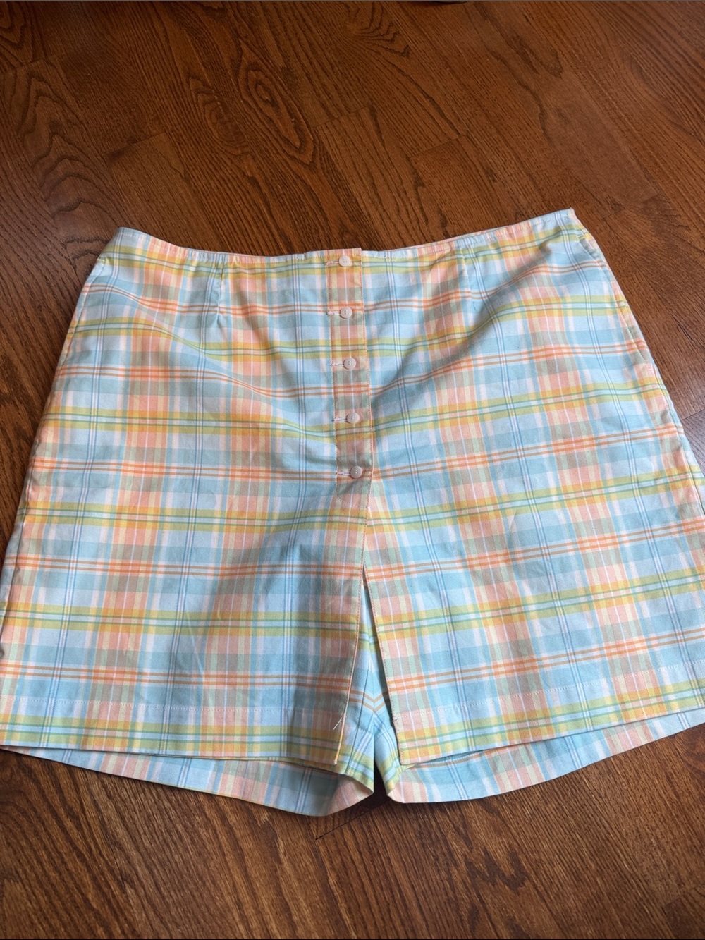 Liz Golf plaid golf shorts skort size 20w
